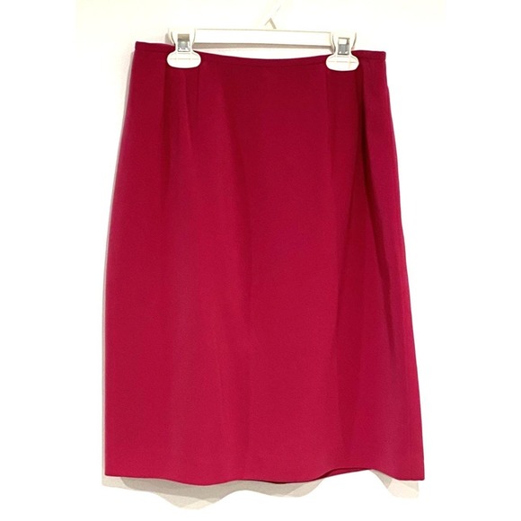 Kasper Women's Petite Pink Long Sleeve Button Front Skirt Suit Size 6P - Picture 3 of 13